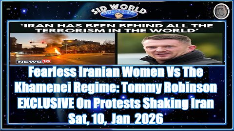 Fearless Iranian Women Vs The Khamenei Regime_ Tommy Robinson EXCLUSIVE On Protests Shaking Iran
