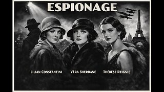 ESPIONAGE (1929) Lilian Constantini, Véra Sherbane & Thérèse Reignier | Drama | Nostalgic Film