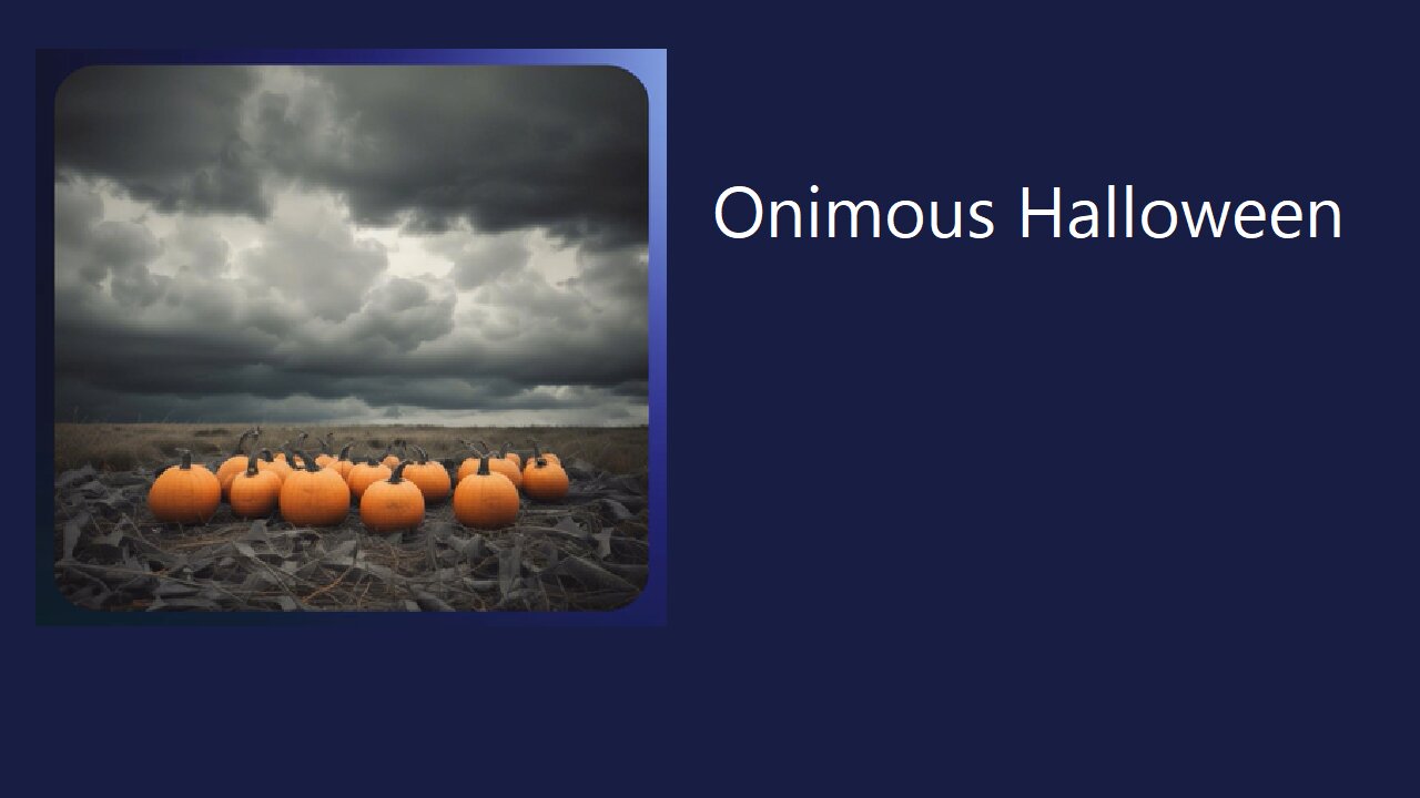 Onimous Halloween #music #halloween #trickortreat #october