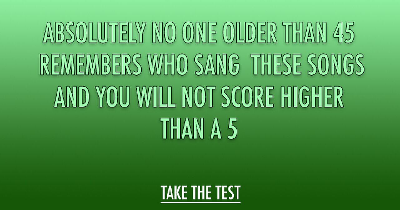 No one older than 45 able to score a 5 or better