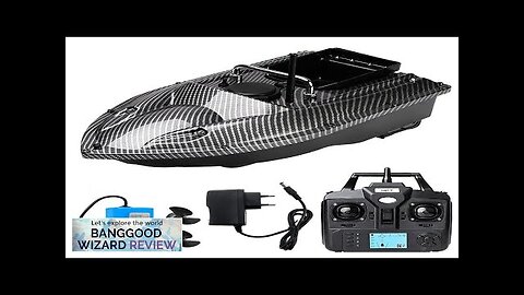 500m Signal Reception Smart Electric RC Fishing Boats Dual Motor 5200mAh Battery Review