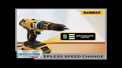 Dewalt DCD791 Electric Impact Drill Brushless Strong Power 20V Lithium Rechargeable Battery Review