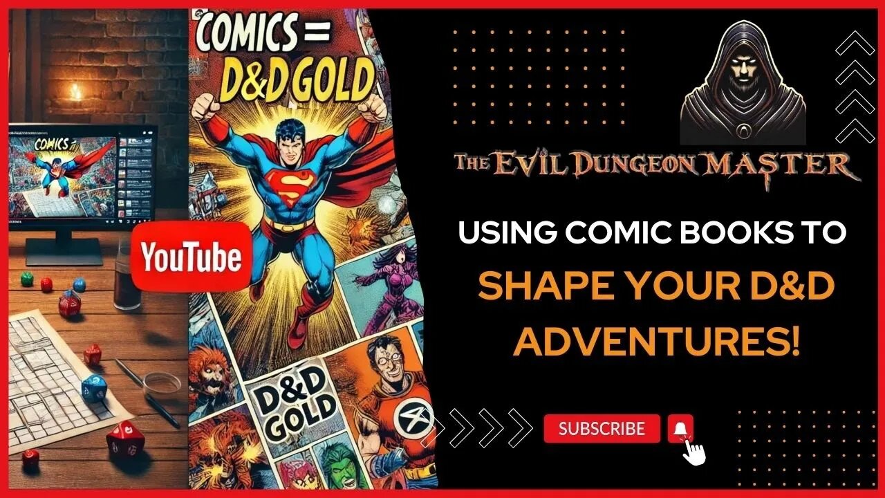 Using Comic Books to Shape Your D&D Adventures!
