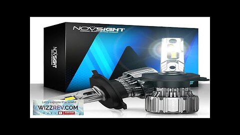 NovSight A500-N50 2PCS 70W Car LED Headlights Bulbs H1 H3 H4 H7 Review