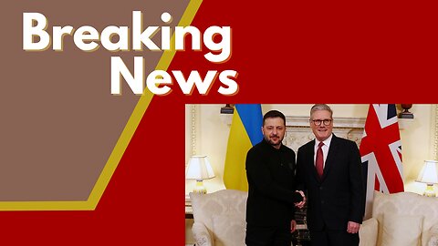 Volodymyr Zelenskyy meets with UK PM following disastrous White House meeting