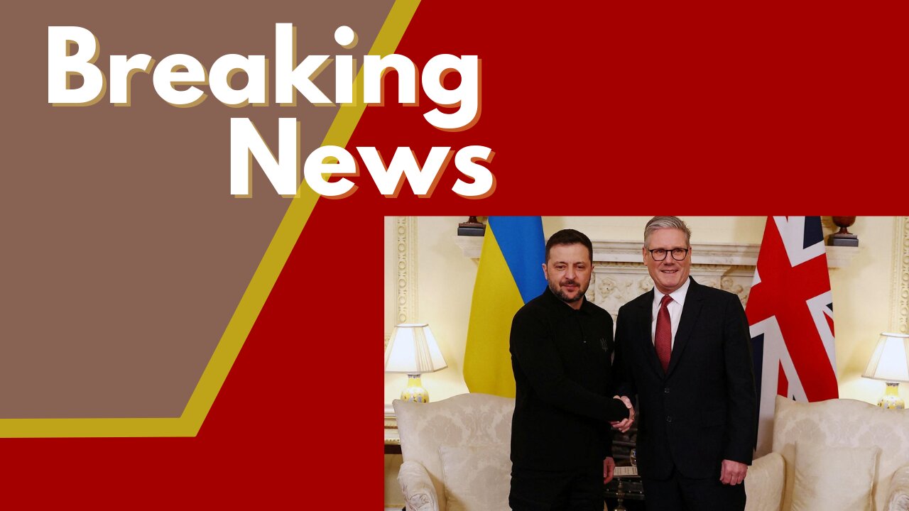Volodymyr Zelenskyy meets with UK PM following disastrous White House meeting
