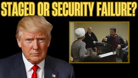 Man Charges Stage, Sprays Ilhan Omar: Real Attack or Staged Event