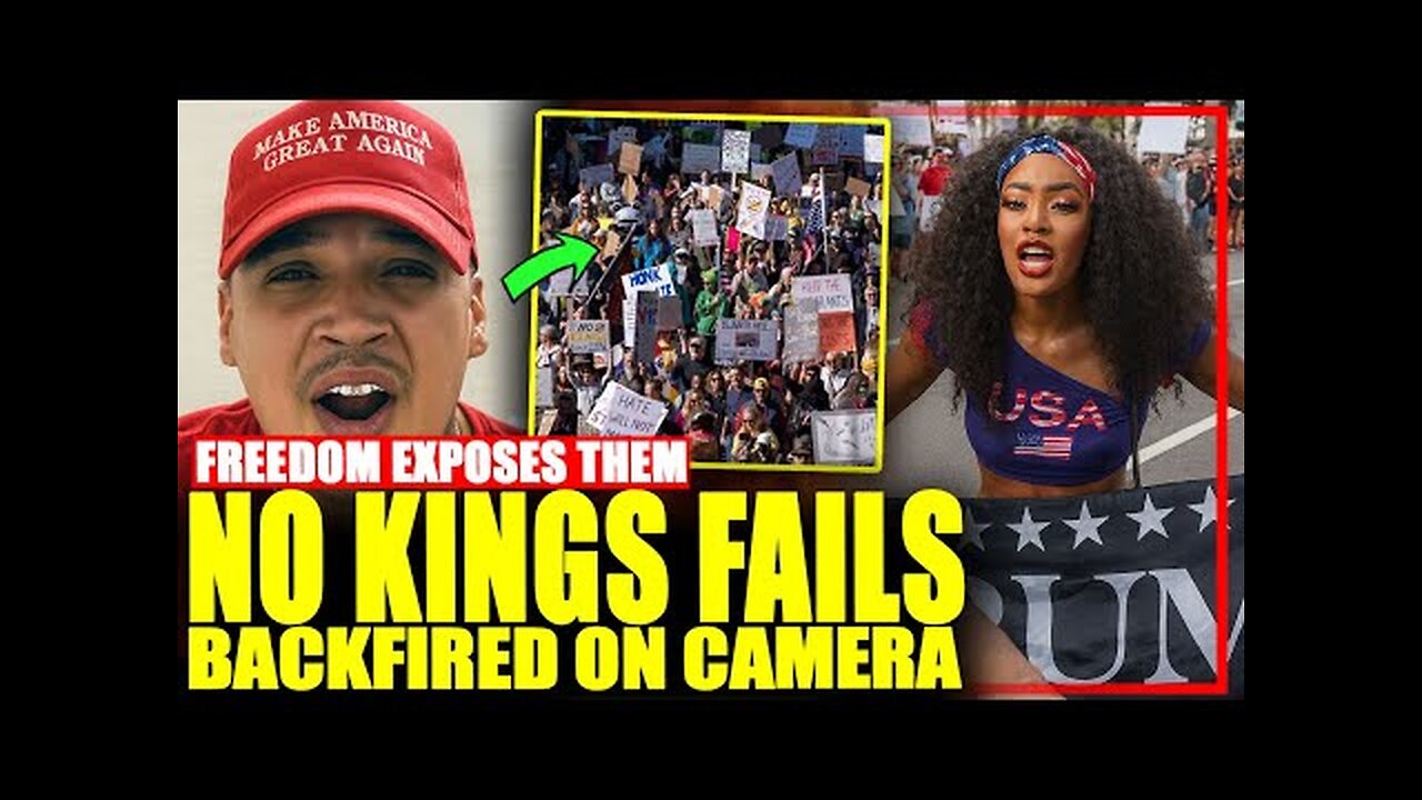 He Said ‘I Stand Corrected’ — No Kings BACKFIRES On Camera