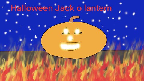 Halloween Jack o lantern