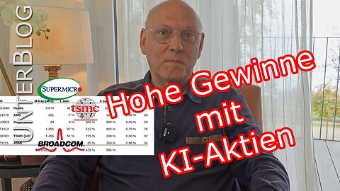 Hohe Gewinne mit KI-Aktien - KI-Zock mit NVIDIA & Co.