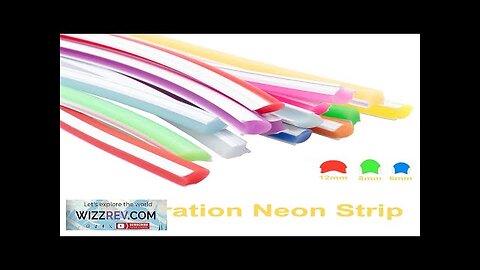 6mm DIY Separate Silicone Neon Strip Tube Bendable Newly Flexible Led Tape Review