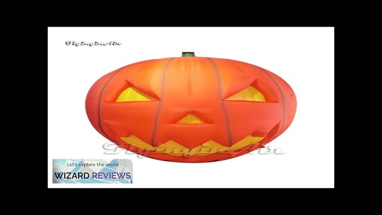 Outdoor Large Inflatable Pumpkin Head Balloon Halloween Monster For Party Decoration Review