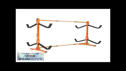 VEVOR Freestanding Kayak Storage Rack Kayak Stand for 4 Kayak Canoe Paddleboard Review