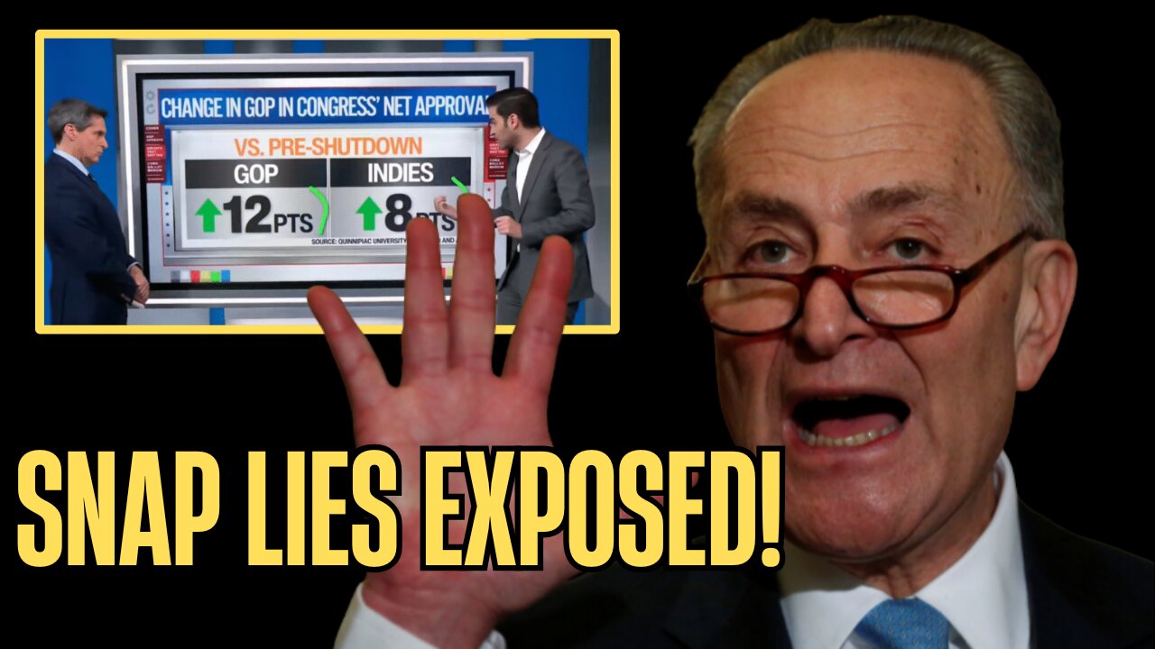 SNAP Chaos: Democrats PANIC Over Republican Popularity SKYROCKETS During Shutdown