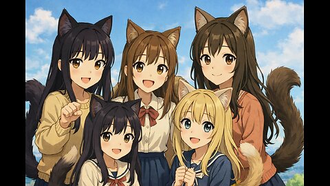 Cat Girl Surprise Party! [J - pop Music]