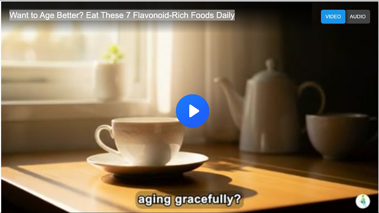 Want to Age Better? Eat These 7 Flavonoid-Rich Foods Daily