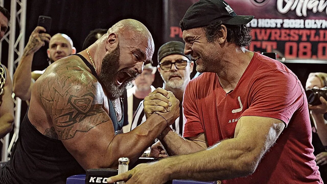 WWE Braun Strowman VS Devon Larratt | Arm Wrestling & Fight 2021.