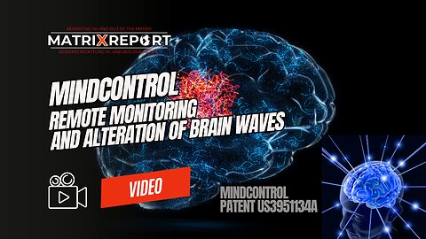 MINDCONTROL: Remote monitoring and alteration of brain waves