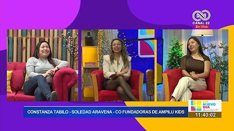 Constanza Tabilo y Soledad Aravena - Co fundadoras de Ampilukids