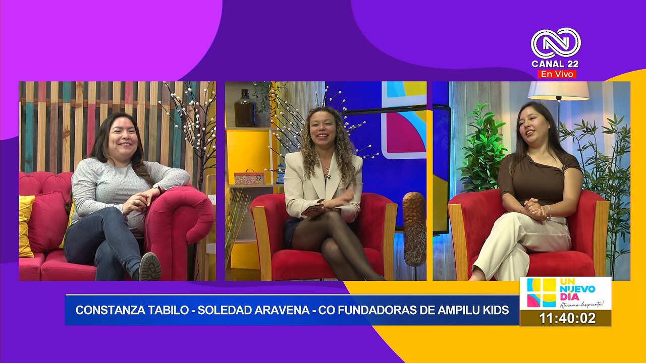 Constanza Tabilo y Soledad Aravena - Co fundadoras de Ampilukids