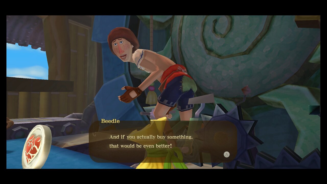 Skyward Sword part 6, Who is that seller?