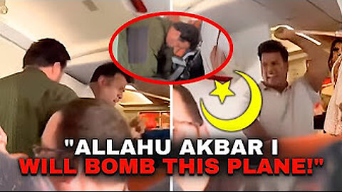 Muslim jihadist want to blow plane!