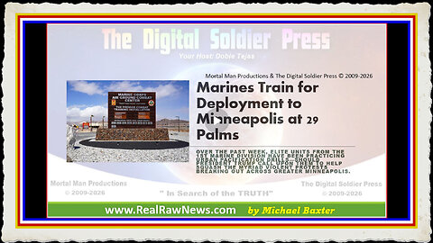 Marines Train for Insurrection Act Deployment to MN at 29 Palms