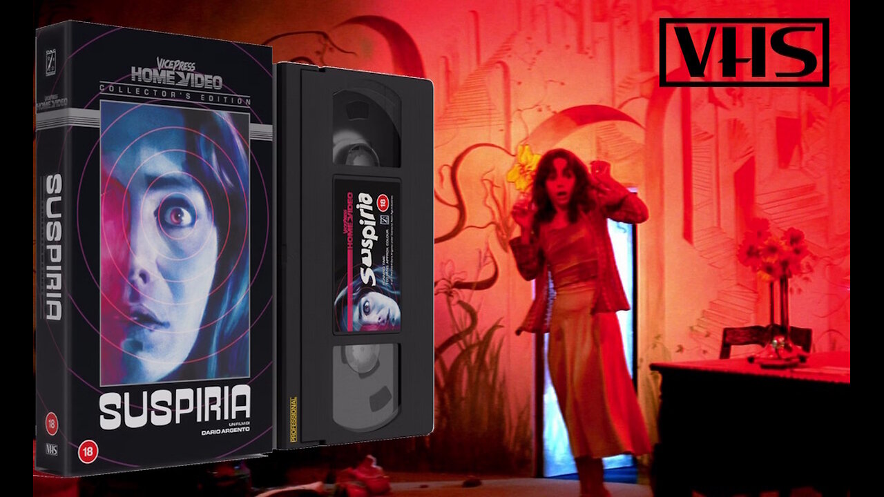Suspiria [Vice Press Collector's Edition VHS - PAL/UK/EU]