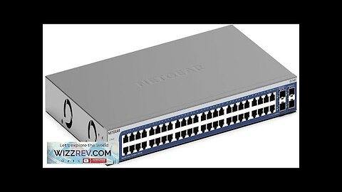 NETGEAR 48-Port Gigabit Ethernet Smart Switch (GS748T) Managed Optional 1 Year Review