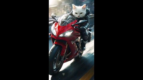 cat moto rider