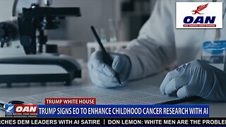 TRUMP SIGNS ORDER BOOSTING CANCER RESEARCH WITH AI AND CUTTING DRUG COSTS
