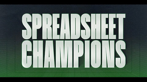 Spreadsheet Champions - Official Trailer