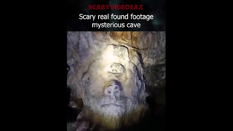 Petrified Nephilim giant head discovered in an underground cave 👀