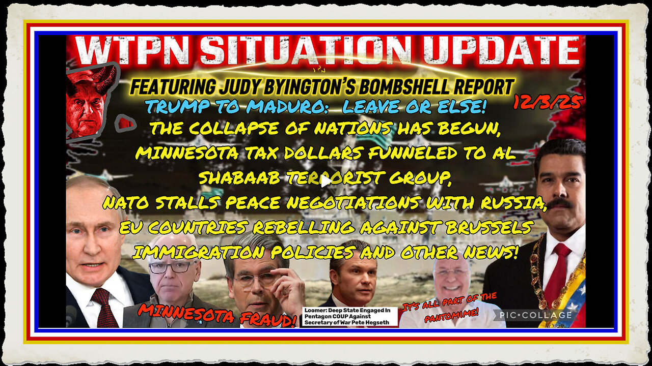 WTPN SITUATION UPDATE FEATURING RESTORED REPUBLIC 12 3 25