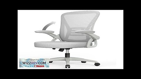 Ergonomic Office Chair with Slide Seat Mesh Seat Adjustable Lumbar Support Angle Review