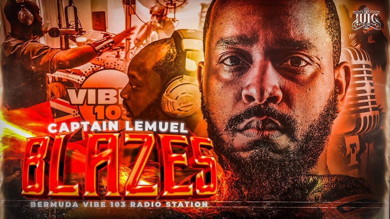 Captain Lemuel Blazes Bermuda Vibe 103 Radio Station #IUIC