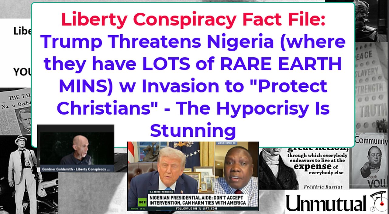 Liberty Fact File: Trump Hypocrisy In Threatening Nigeria to "SAVE CHRISTIANS"