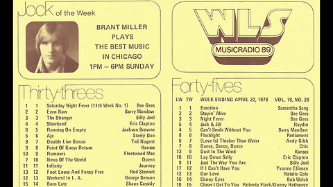 April 22, 1978 - WLS Chicago's Top 20 Singles & Top 6 LPs