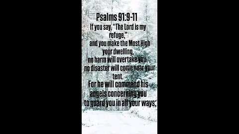 Psalms 91:9-11