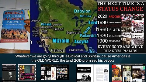 The OLD WORLD IS AMERICAS, THE LAND GOD PROMISED HIS PEOPLE- WHATEVER WE ARE GOING THRU IS DEEP!