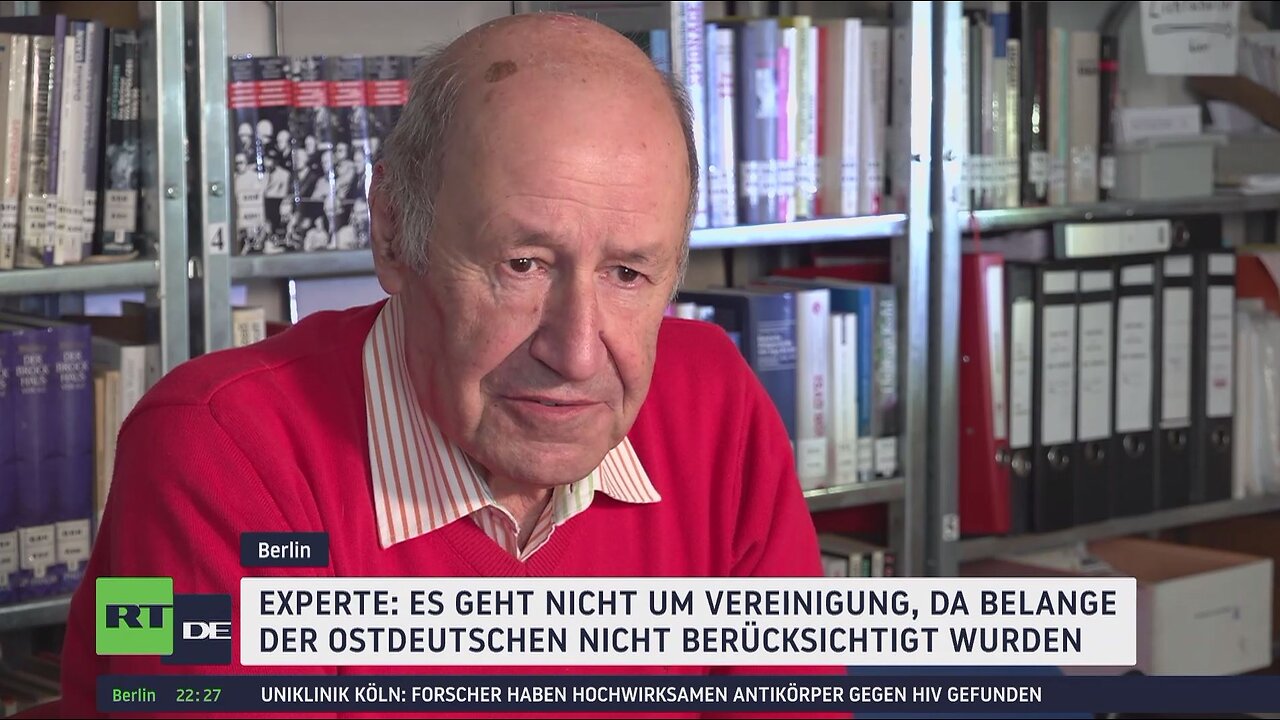 Ich sage: Annexion – Herzig über die deutsche Wiedervereinigung