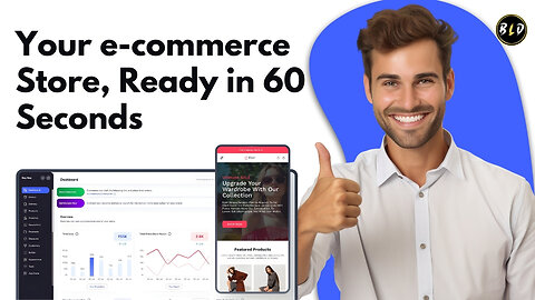 Build an E-Commerce Store in 1 Minute | LaunchMyStore Lifetime Deal