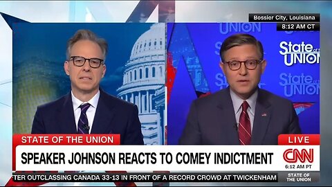 Speaker Johnson: James Comey Was Primarily Responsible For Weaponization