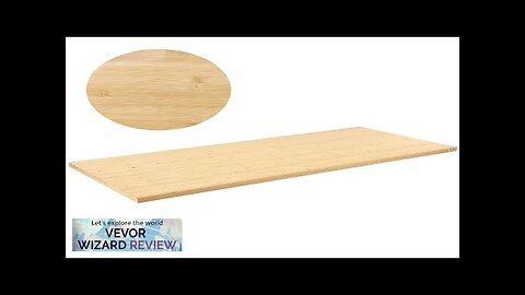 VEVOR Bamboo Table Top 70.9" x 29" x 1.5" 330 lbs Load Review