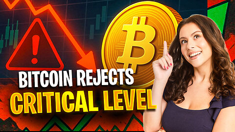 BITCOIN REJECTS KEY LEVEL! NEXT MOVE REVEALED!
