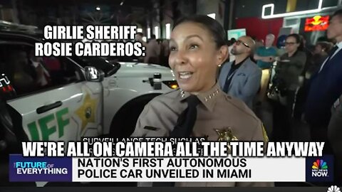 Nation's first autonomous police car unveiled in Miami
