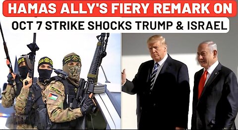 Hamas' Oct 7 Anniversary: Islamic Jihad’s Fiery Statement To Shock U.S., Al-Quds Drops Bombshell