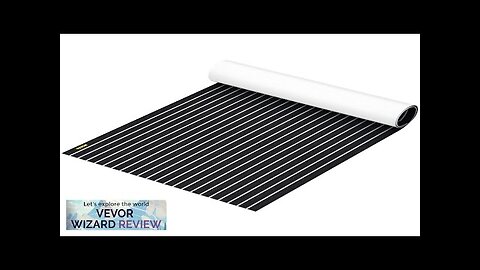 VEVOR EVA Foam Faux Teak Boat Decking Sheet 94.5 X 47.2 Inch Review