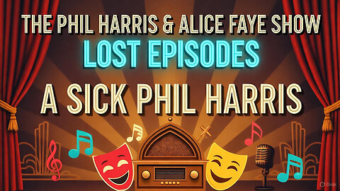 Phil Harris & Alice Faye Show - A Sick Phil Harris (October 29, 1950)| Classic Radio Comedy