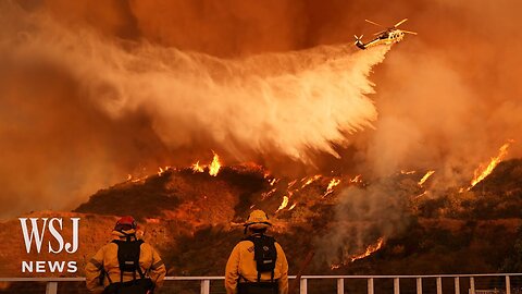 Sprawling L.A. Fire Expands Overnight, Triggers New Evacuation Orders | CBC News